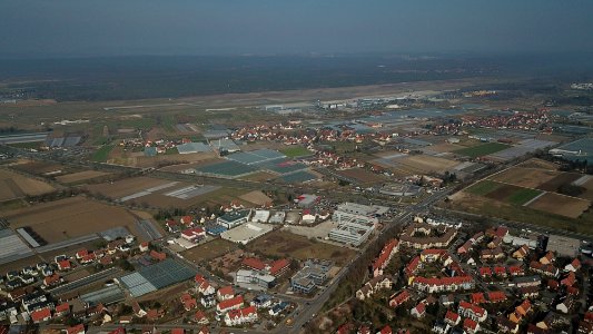 Nürnberg, Blick auf die Erlanger Strasse