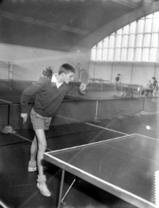 Nederlandse tafeltenniskampioenschappen in het Studenten sportcentrum te Delft, Bestanddeelnr 910-1874