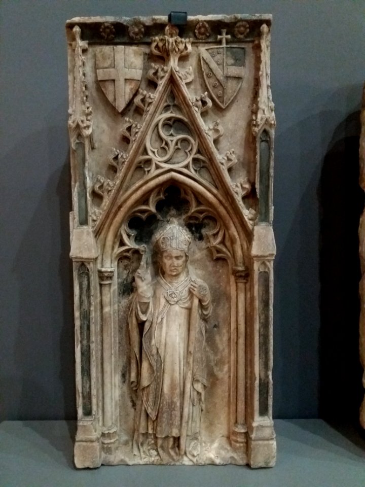 Narbonne - Musée des Beaux-Arts - Bas-relief du tombeau de Pierre de la Jugie 1