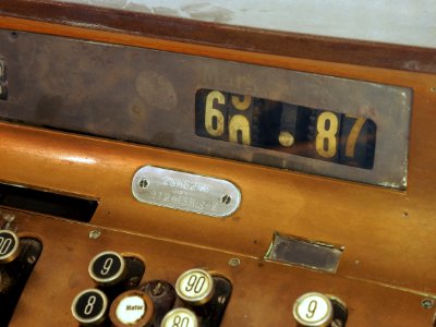 National cash registers, close-up, pic1