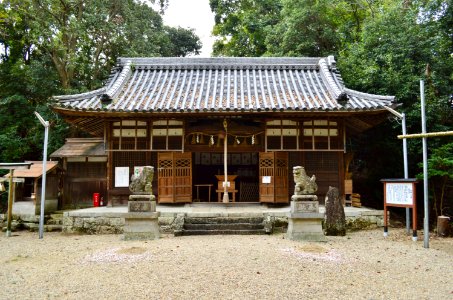 Morimoto-jinja (Habikino), haiden