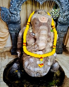 Monolithic Ganesha, Biccavolu, Andhra Pradesh - 08