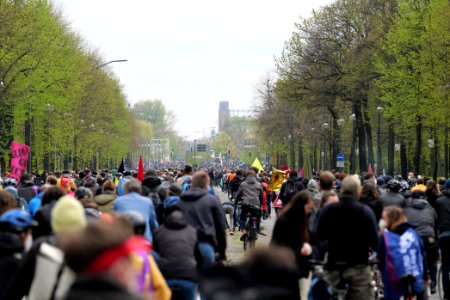 MyGruni 1st may demonstration Berlin 2021 Großer Stern to Grunewald 26