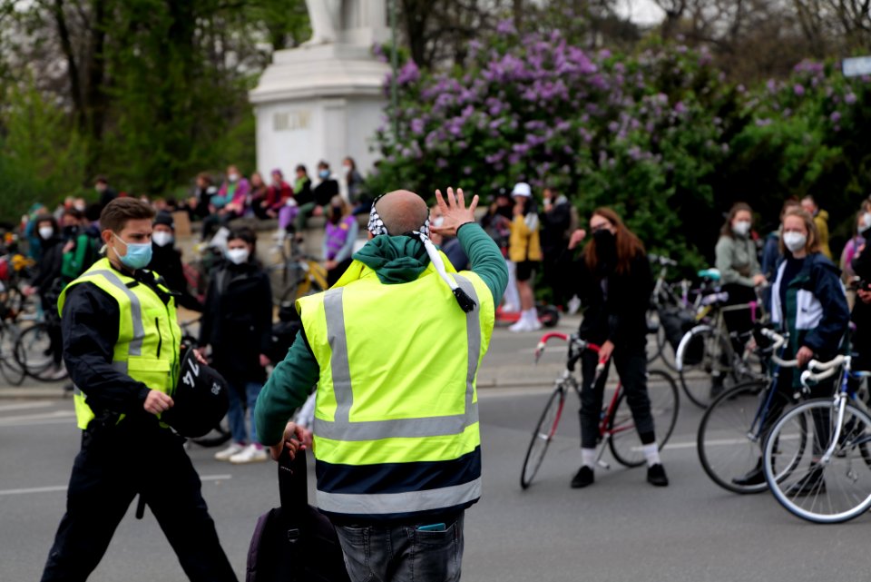 MyGruni 1st may demonstration Berlin 2021 Großer Stern 33