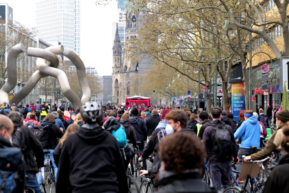 MyGruni 1st may demonstration Berlin 2021 Großer Stern to Grunewald 56