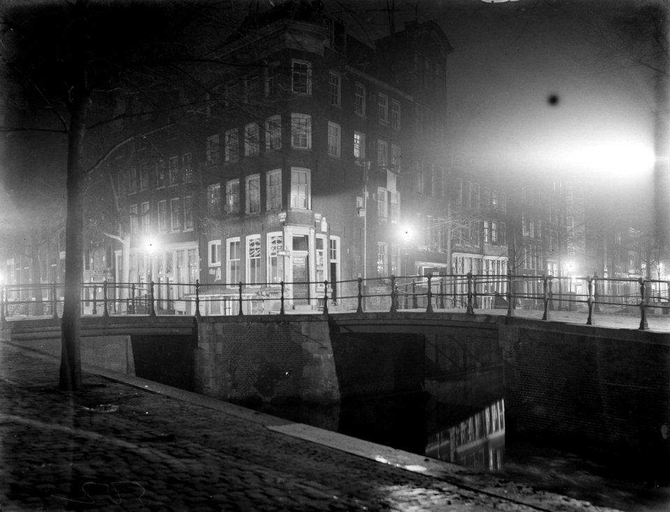 Nachtopname van de Rechtboomsloot, Bestanddeelnr 252-0291