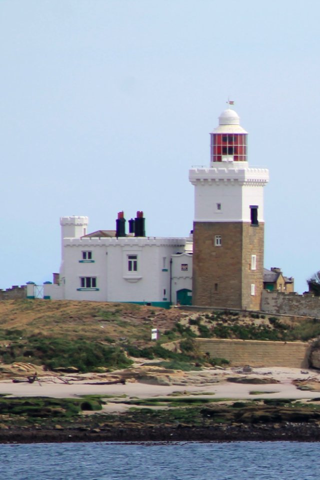 Monastic cell and medieval tower on Coquet Island