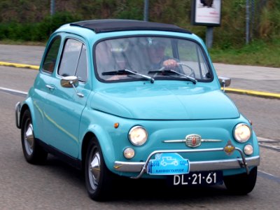 Nationale oldtimerdag Zandvoort 2010, 1968 FIAT NUOVA 500, DL-21-61