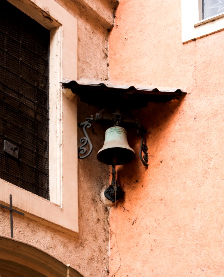 Monastery bell, Rome, Italy