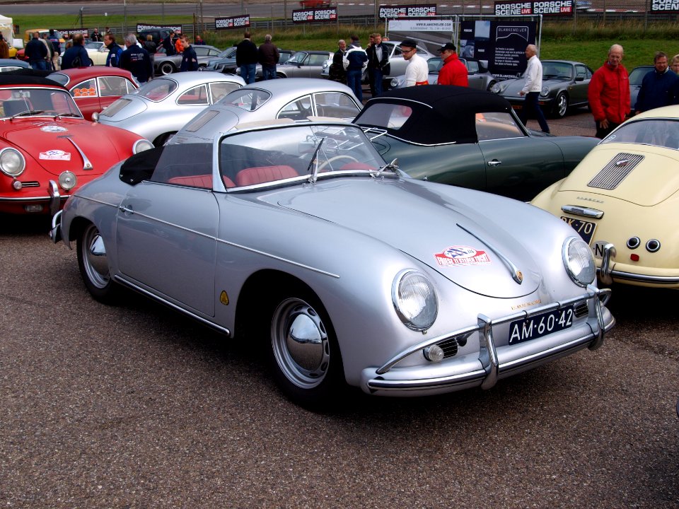 Nationale oldtimerdag Zandvoort 2010, 1959 PORSCHE 356A-1600, AM-60-42