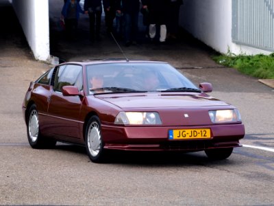 Nationale oldtimerdag Zandvoort 2010, 1986 ALPINE-RENAULT V6 GT TURBO, JG-JD-12
