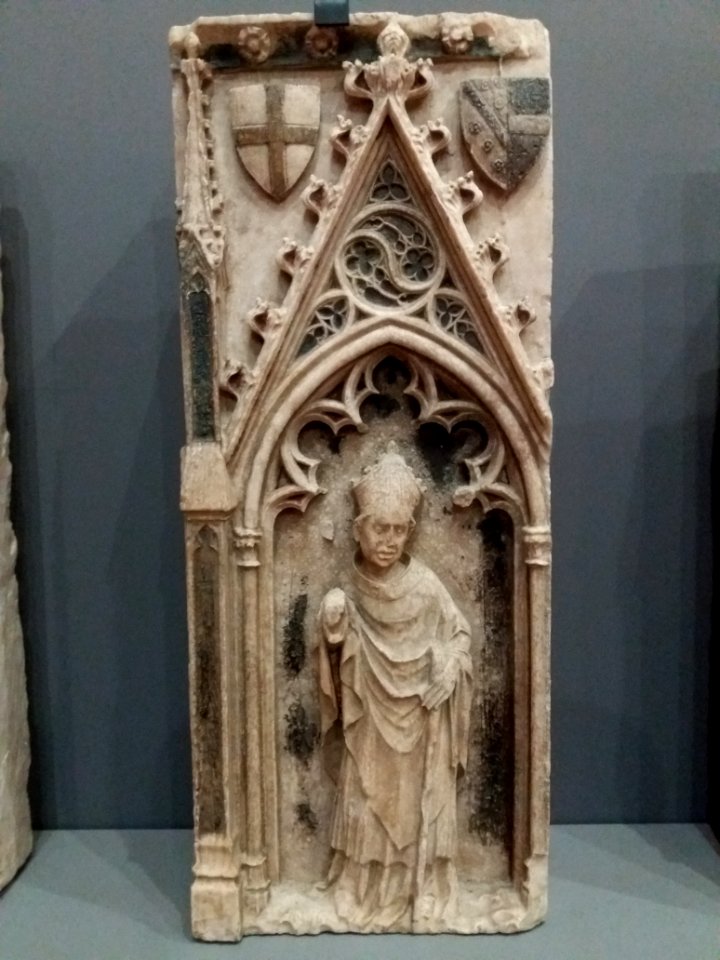 Narbonne - Musée des Beaux-Arts - Bas-relief du tombeau de Pierre de la Jugie 4