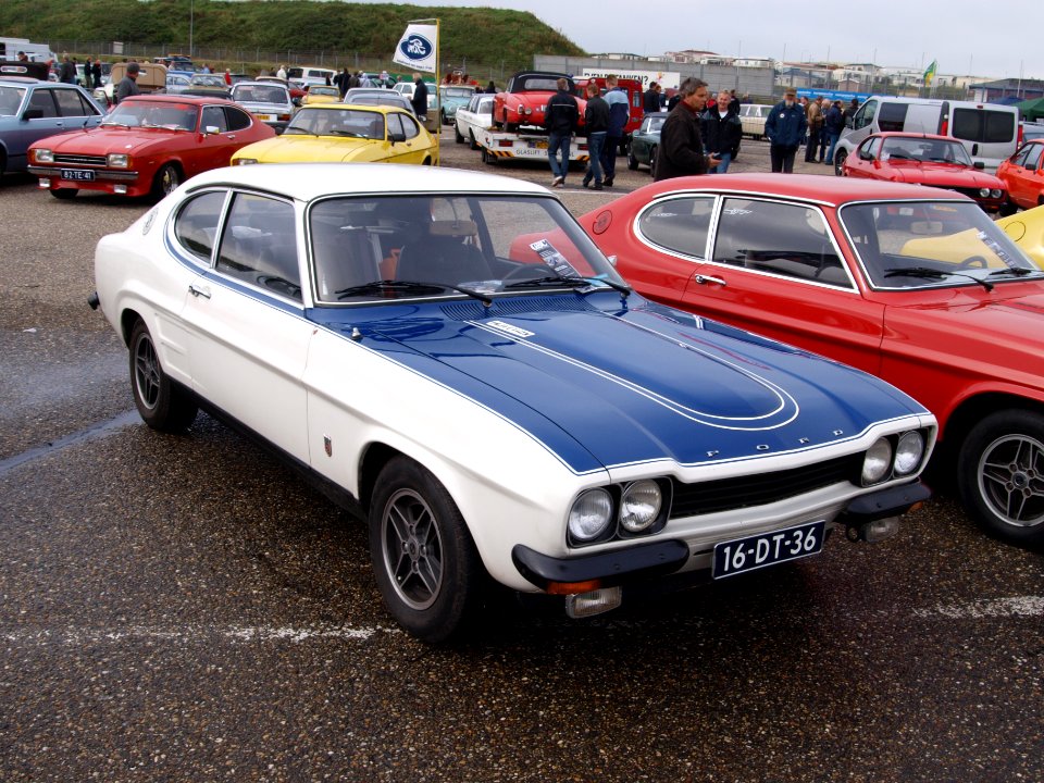 Nationale oldtimerdag Zandvoort 2010, 1974 FORD CAPRI RS INJECTION 16-DT-36 pic1