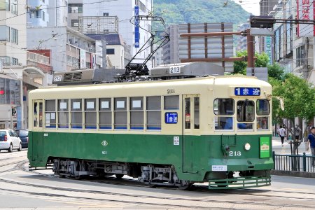 Nagasaki Electric Tramway Type 211 213 20170722
