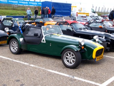 Nationale oldtimerdag Zandvoort 2010, 1988 CATERHAM SUPER SEVEN, 29-SR-GD pic1