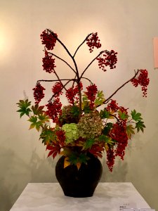 Nagoya Ikebana Art Exhibition Sakae Nov 2018 32