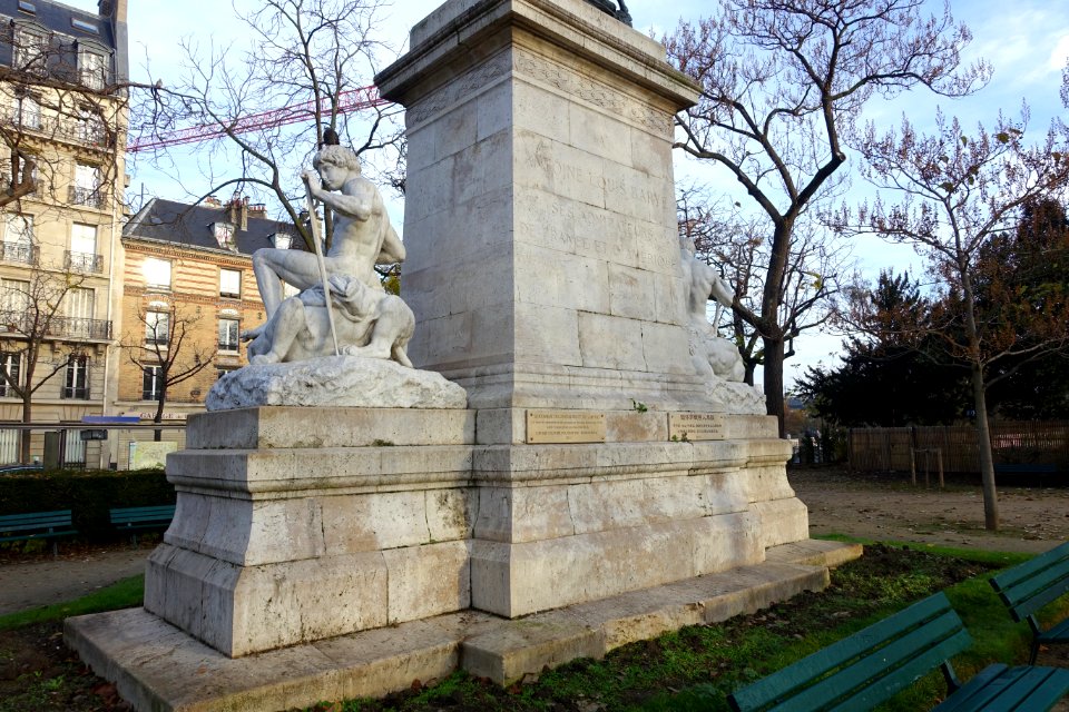 Monument à Barye, Paris - DSC05397