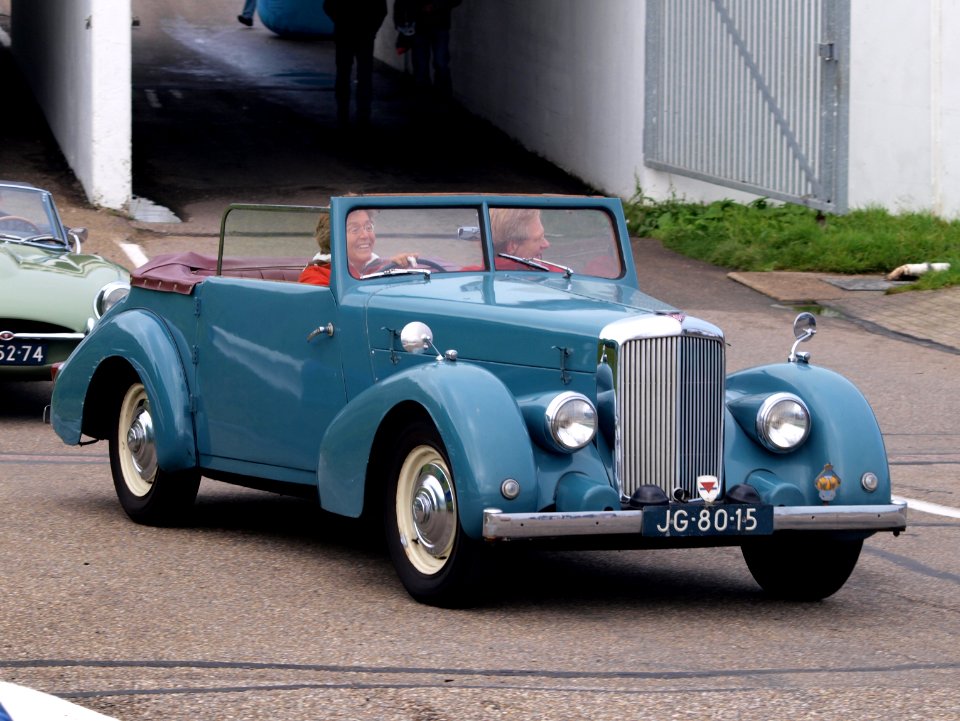 Nationale oldtimerdag Zandvoort 2010, 1946 ALVIS TA 14, JG-80-15 pic3