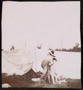 Nude Models Posing for a Painting Class 2 by Adolf de Meyer 1890