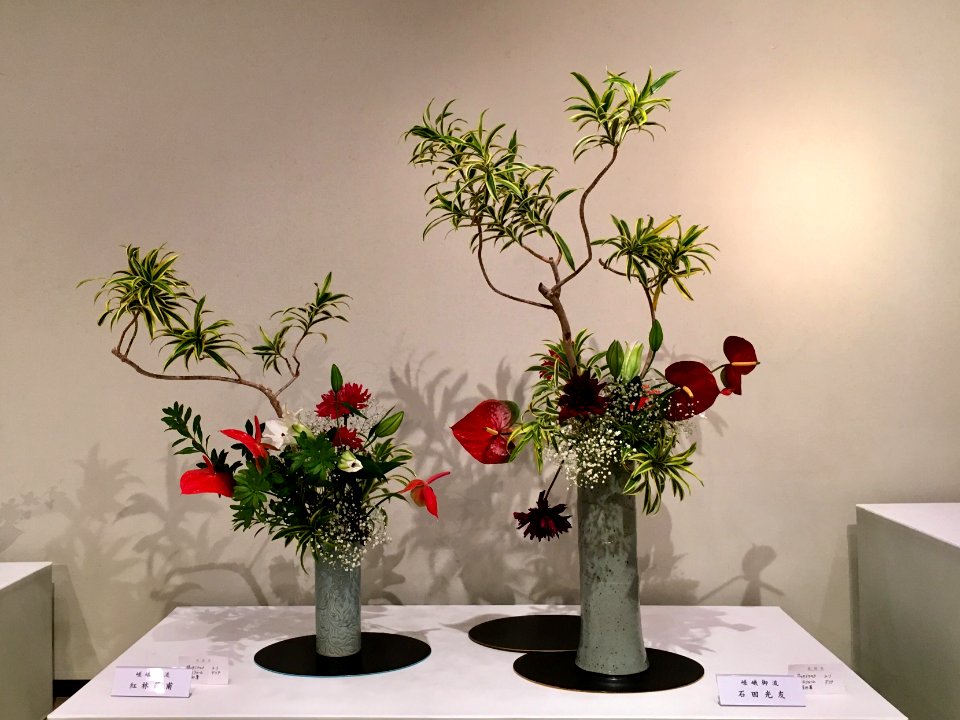 Nagoya Ikebana Art Exhibition Sakae Nov 2018 15