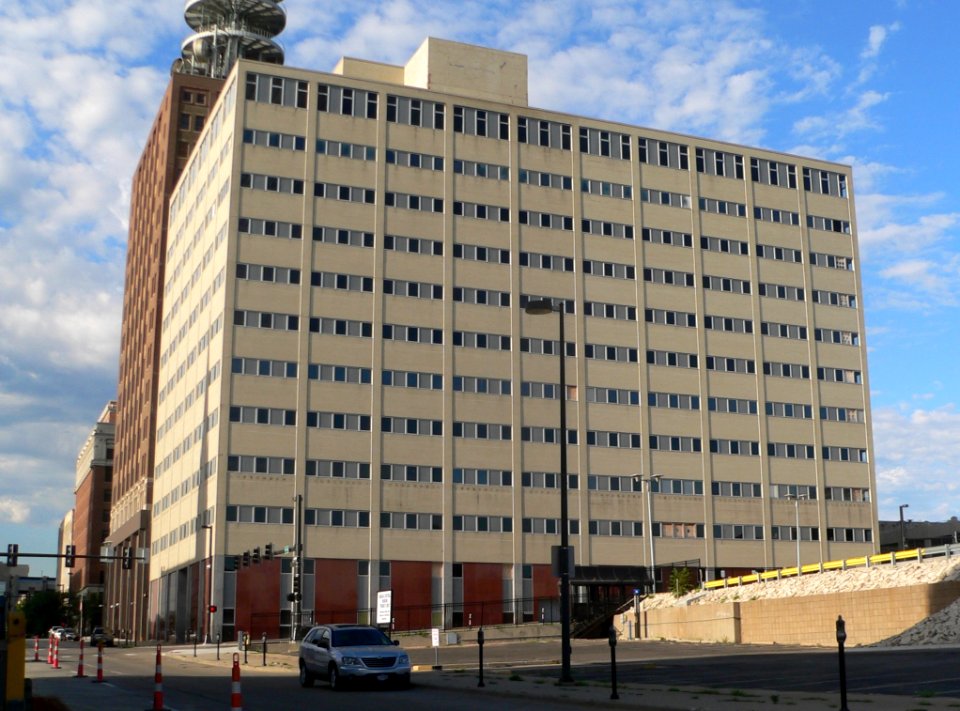 Northwestern Bell Headquarters (Omaha) from NE 2