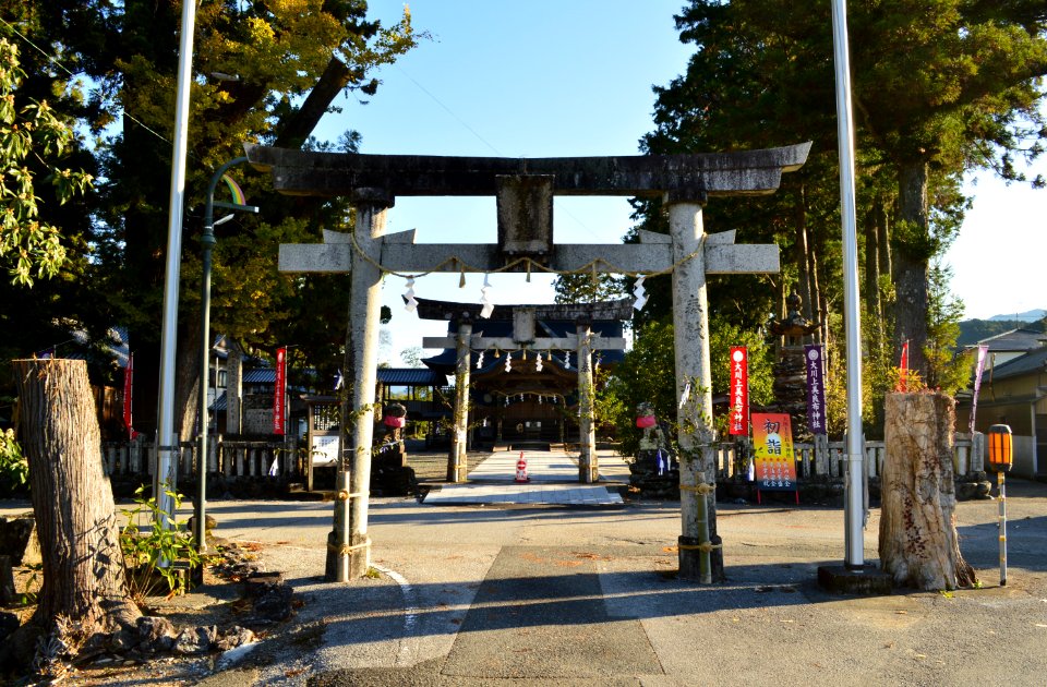 Okawakami Birafu-jinja, torii-2