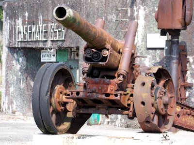 Old cannon, Casemate 35-3 - Marckolsheim, photo 2