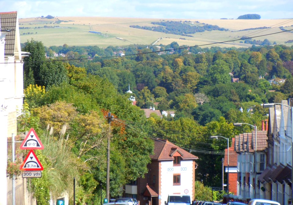 Northward view along Millers Road, Prestonville, Brighton (August 2014) (2)