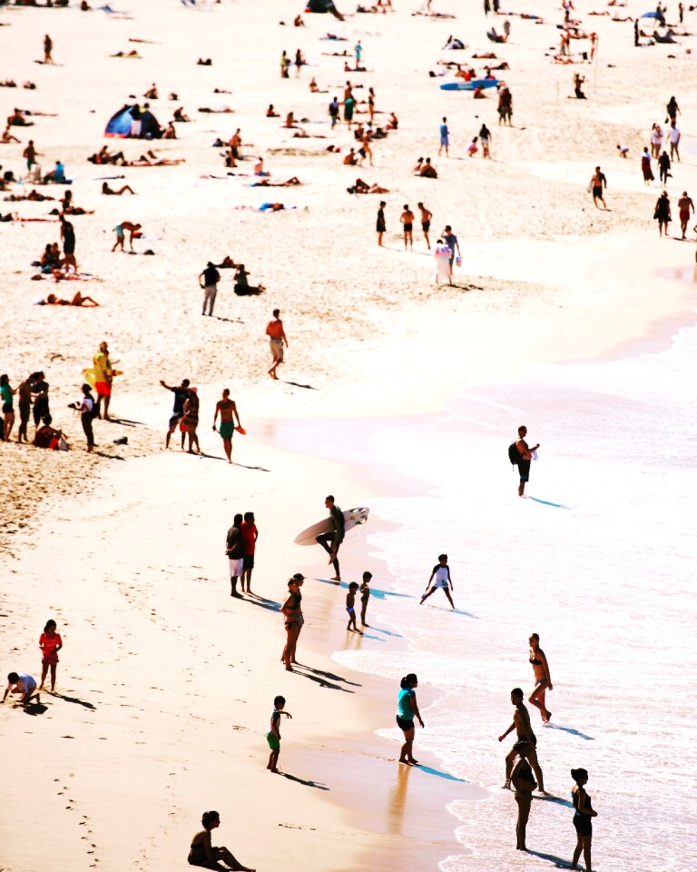 Waves nature beach