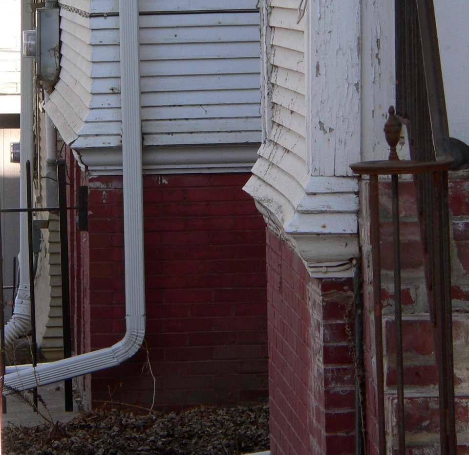 Newton house (Sioux City) foundation N side