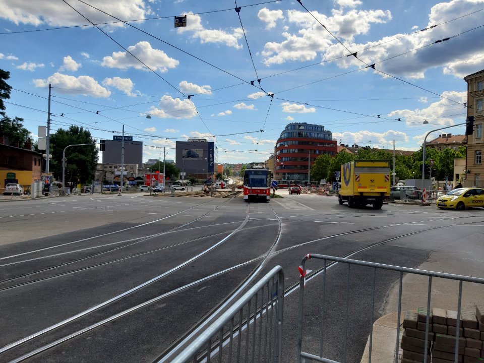 NOVÉ SADY (předělávání silnice) - Brno 20200727 155533