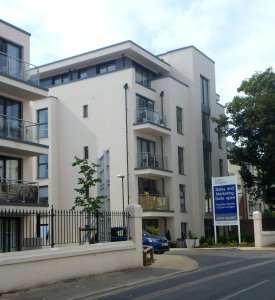 New Flats at former Royal Alexandra Children's Hospital, Dyke Road, West Hill, Brighton (July 2014)