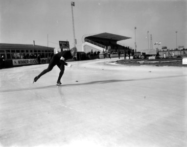 Nederlandse kampioenschappen schaatsen heren allround in Deventer Rudi Liebrech, Bestanddeelnr 916-1481