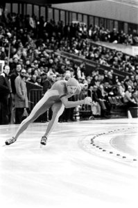 Nederlandse kampioenschappen schaatsen heren sprint in Den Haag Jos Valentijn i, Bestanddeelnr 930-6126