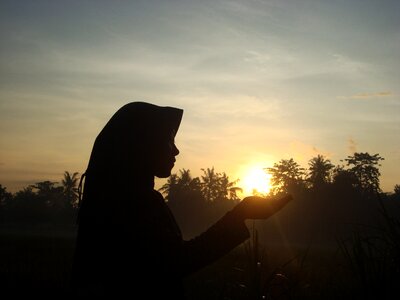 Human woman nature
