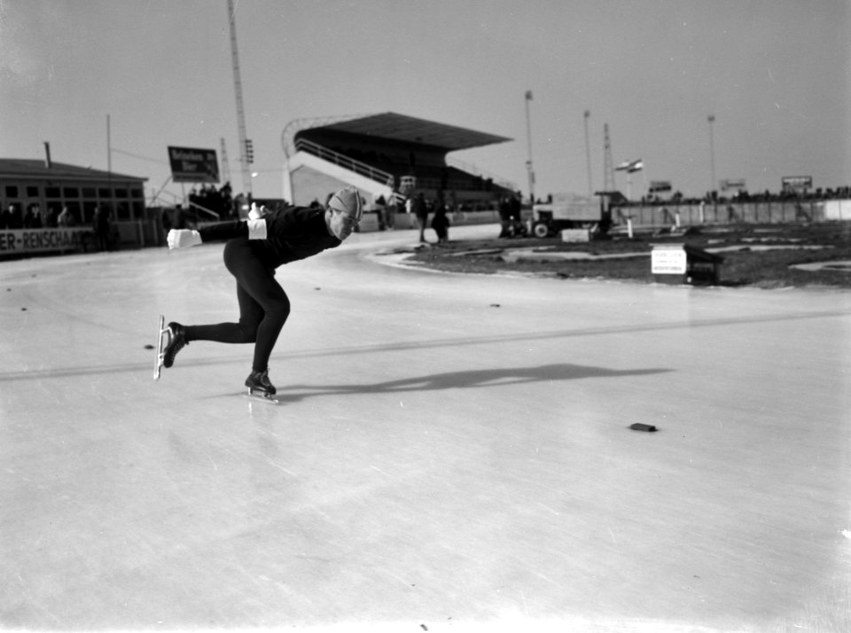 Nederlandse kampioenschappen schaatsen heren allround in Deventer Rudi Liebrech, Bestanddeelnr 916-1480