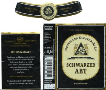 Neuzeller Kloster-Bräu - Schwarzer Abt