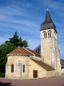 Neuvy-Pailloux (Indre, Fr), l'église