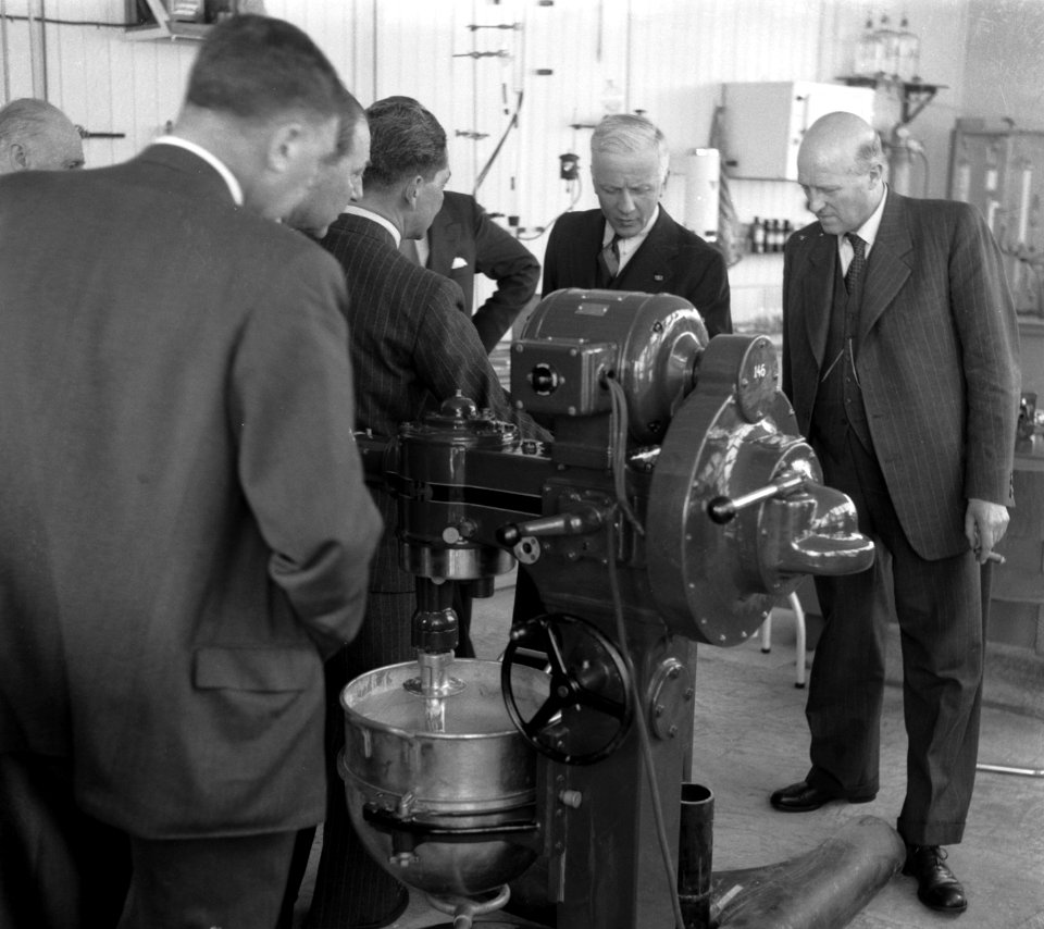 Nieuwe fabriek Bronswerk (opening door Burgemeester), Bestanddeelnr 905-0558
