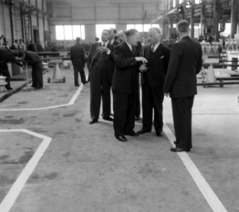 Nieuwe fabriek Bronswerk (opening door Burgemeester), Bestanddeelnr 905-0548