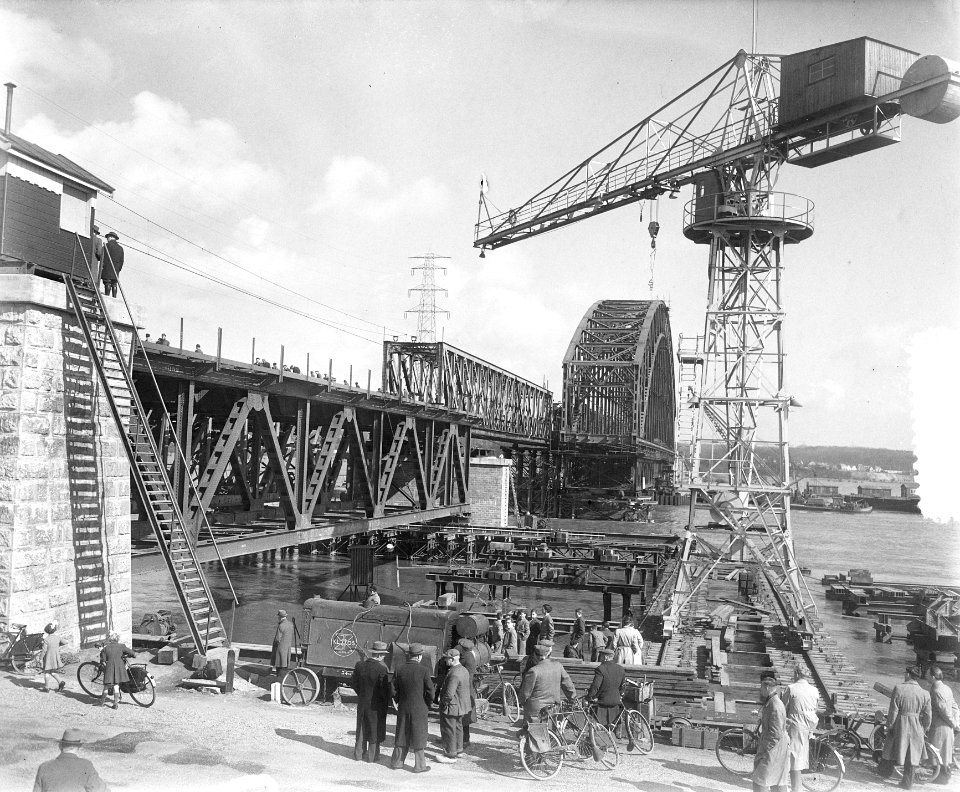 Nieuw gedeelte spoorbrug bij Oosterbeek, Bestanddeelnr 905-0394
