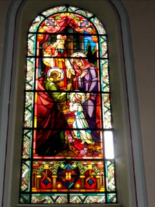 Niderviller (Moselle) église vitrail 03