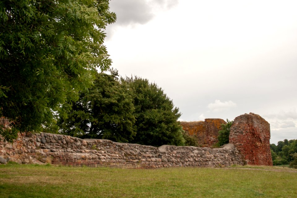 Vordingborg, remains of the castle