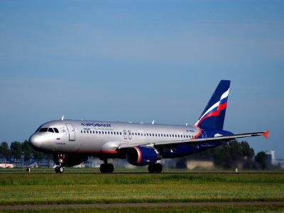VP-BZQ Aeroflot - Russian Airlines Airbus A320-214 takeoff from Schiphol (AMS - EHAM), The Netherlands, 11june2014, pic-1 photo