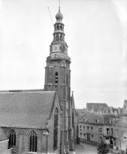 Vlissingen. Restauratie van de toren van de Grote- of St. Jacobskerk. De toren v, Bestanddeelnr 905-3360