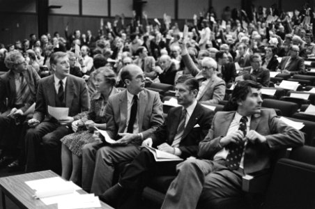 Voortzetting CDA-partijraad in Amsterdam m.n. over Kernwapens, Bestanddeelnr 931-3197