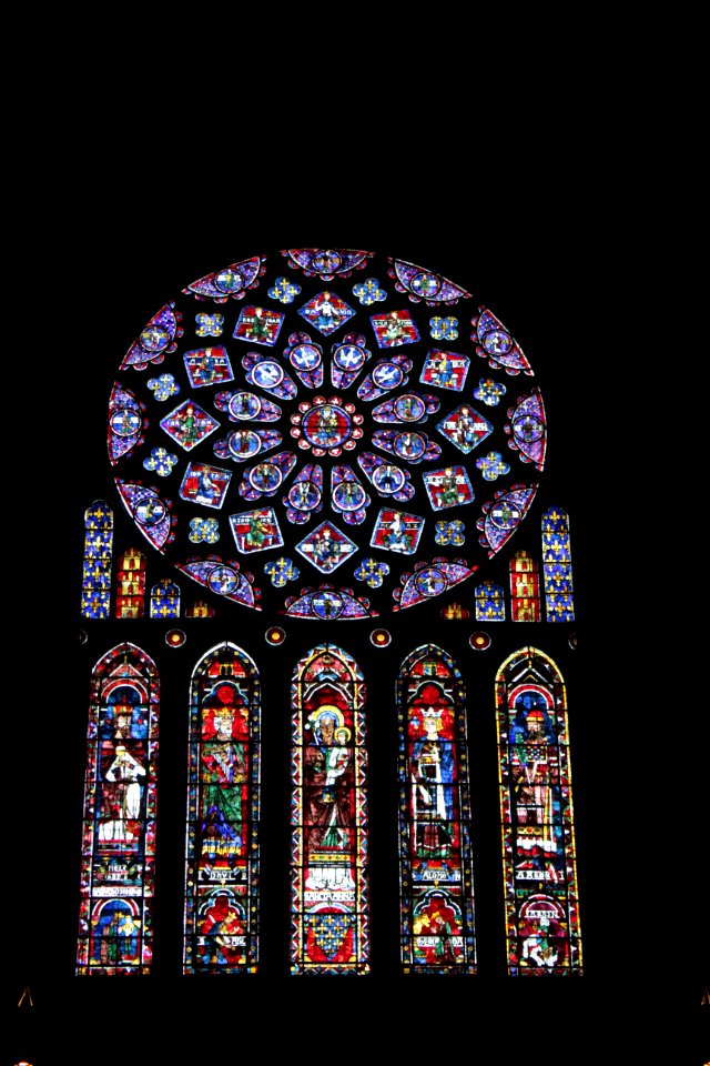 Vitrail Chartres-121 bis
