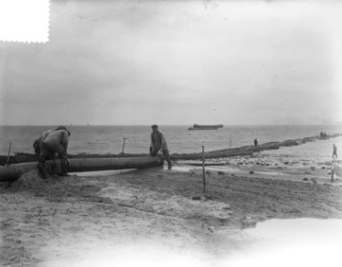 Vorderingen aanleg dijk Zuidoostpolder Kampen Vooseweerd, Bestanddeelnr 904-6910 photo