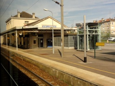 Vitry-le-François (Marne) la gare