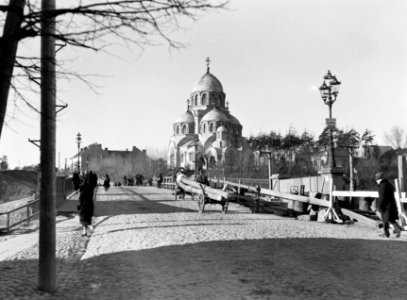 Vilnius. Orthodoxe Kerk van de Verschijning van de Moeder Gods (Znamenskaya) bij, Bestanddeelnr 252-1305